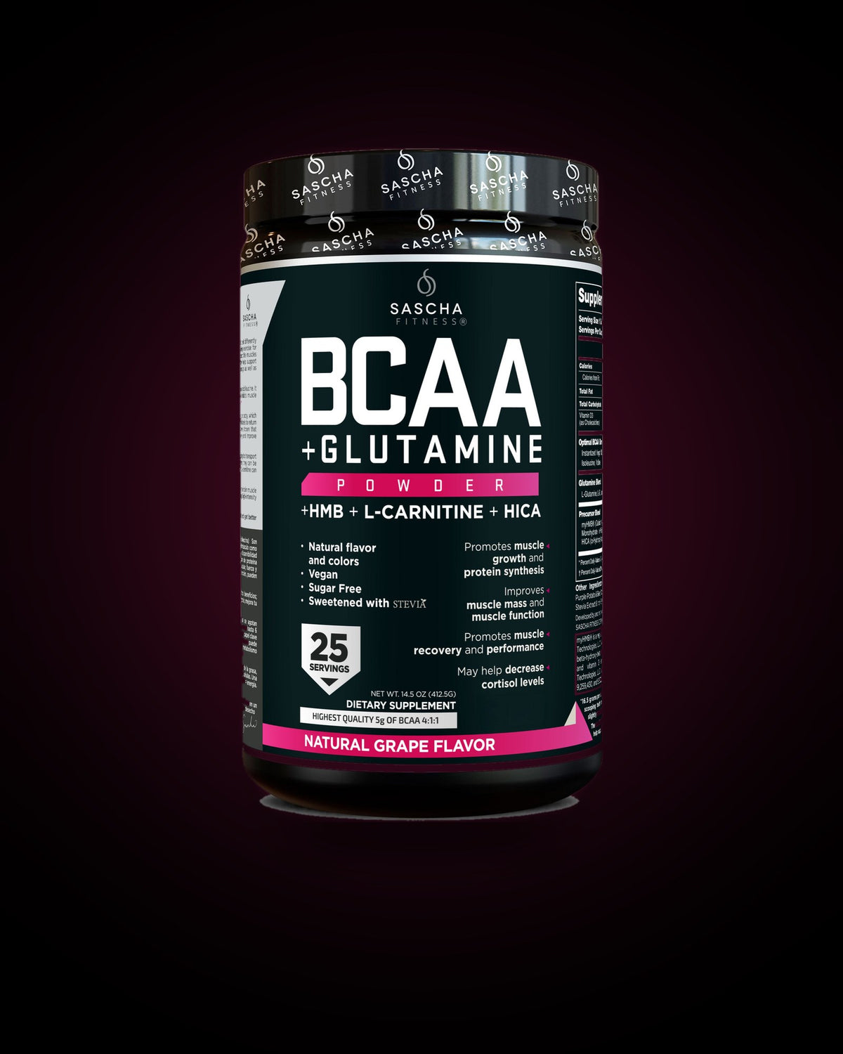BCAA + Glutamina Grape
