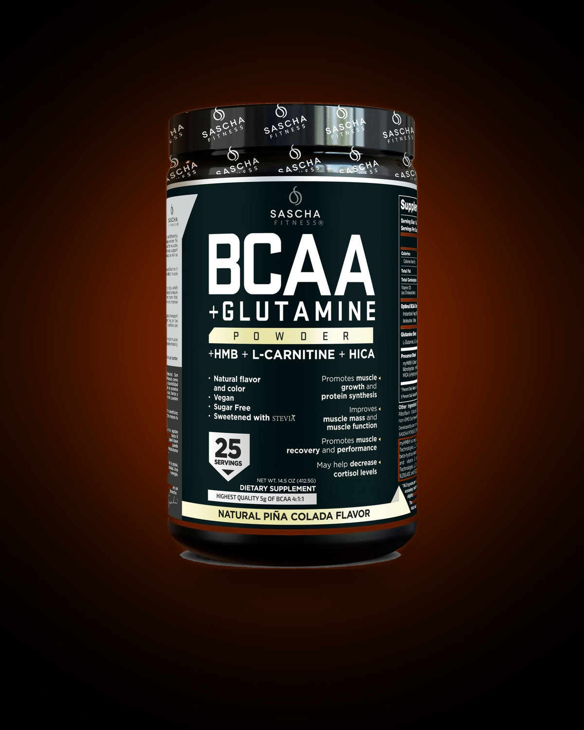 BCAA + Glutamina Piña Colada