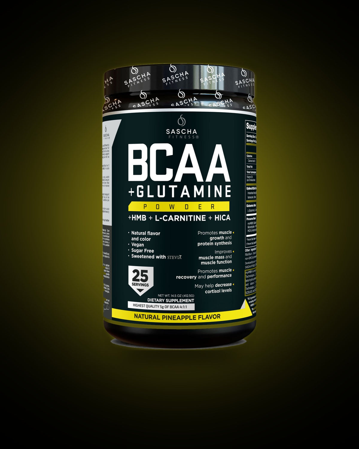 BCAA + Glutamina Pineapple