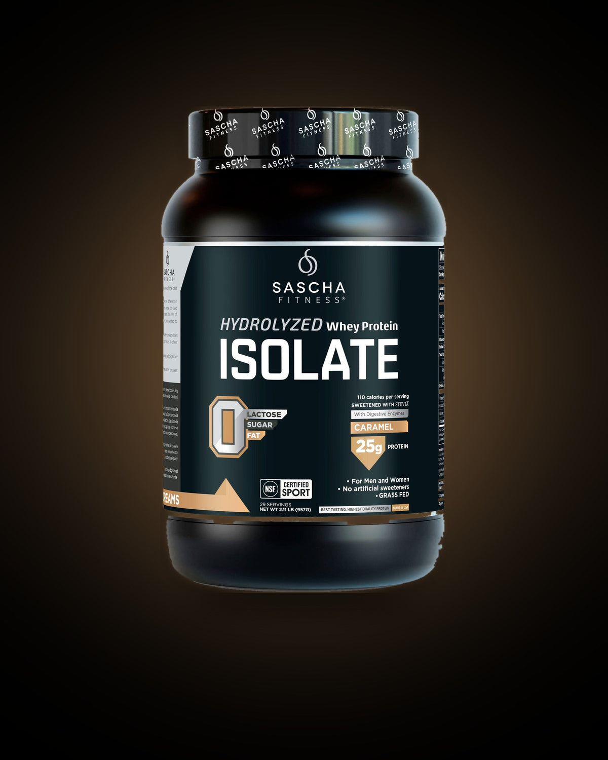 Whey Protein Isolate Hidrolizada Caramel