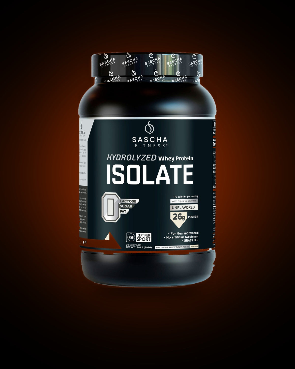 Whey Protein Isolate Hidrolizada Sin sabor