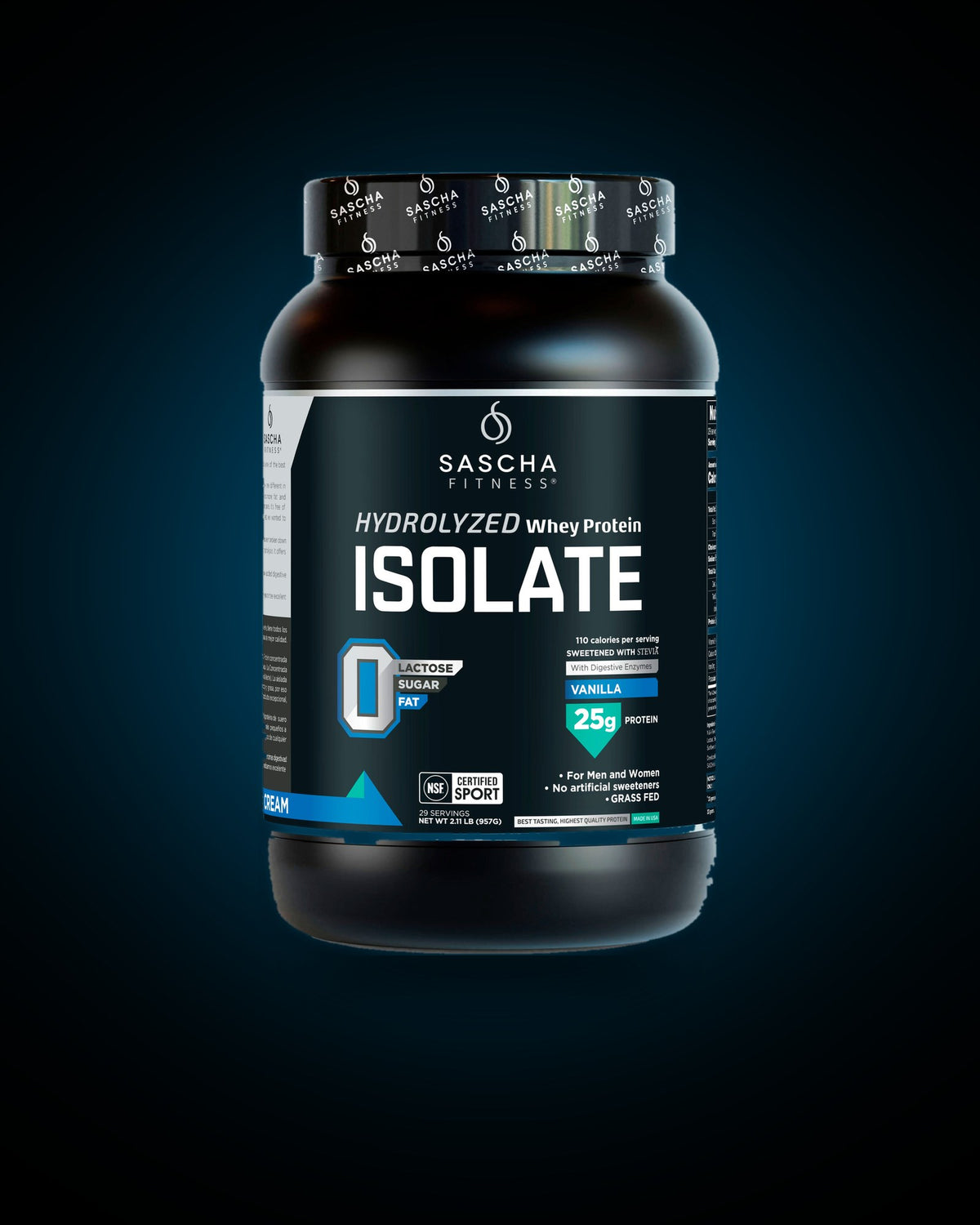 Whey Protein Isolate Hidrolizada Vanilla